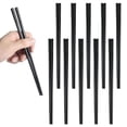 thumbnail image 1 of Juego de 10 pares de palillos reutilizables de fibra de vidrio aptos para lavavajillas de 24 cm para sushi, fideos y comida asiática, 1 of 6