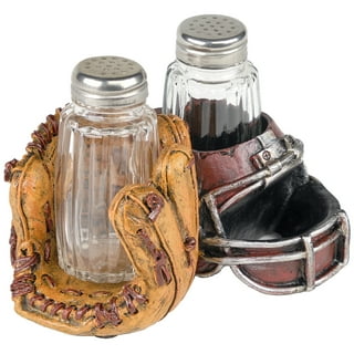 Texas Rangers Salt And Pepper Shakers - 4 Baseball Style Set - 12