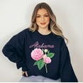 thumbnail image 2 of Alabama Flower Colorful | Sweatshirt, 2 of 5