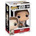 thumbnail image 1 of Funko POP Star Wars: Episode 7: The Force Awakens Figure - Rey con sable de luz, crema, tr Funko Funko, 1 of 2