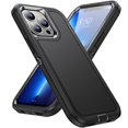 thumbnail image 2 of JTCASES for iPhone 11 Pro Max Case, Shockproof Anti-drop PC Frame Anti-slip Strip Silicone Back Shell Rugged Anti-scratch for iPhone 11 Pro Max (6.5" 2019) - Black, 2 of 8