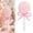 Pink, variant on Clearance Under $1 Christmas Lollipop Ornament, Glitter Candy Hanging Decor, 1PC, 21x8.8cm, Xmas Tree Pendant, Red (A)