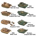 thumbnail image 2 of PROLOSO Ensemble de Jeu Militaire 8 Modèles de Char de Combat à Démonter et 20 Petits Soldats Jouets, 2 of 5
