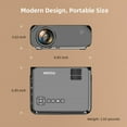thumbnail image 5 of FUDONI Projector with WiFi Supported, Upgraded Outdoor Movie Projectors Native 1080P FHD 12000L, Video Proyector for Home Theater, Compatible HDMI/USB/iOS/Android/Windows, 5 of 5