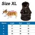 thumbnail image 2 of Albornoz para perros Pijama con capucha gruesa y suave de lujo para invierno Toalla de baño para perros de secado rápido y súper absorbente Pijama suave para mascotas para perros, perros y, 2 of 5
