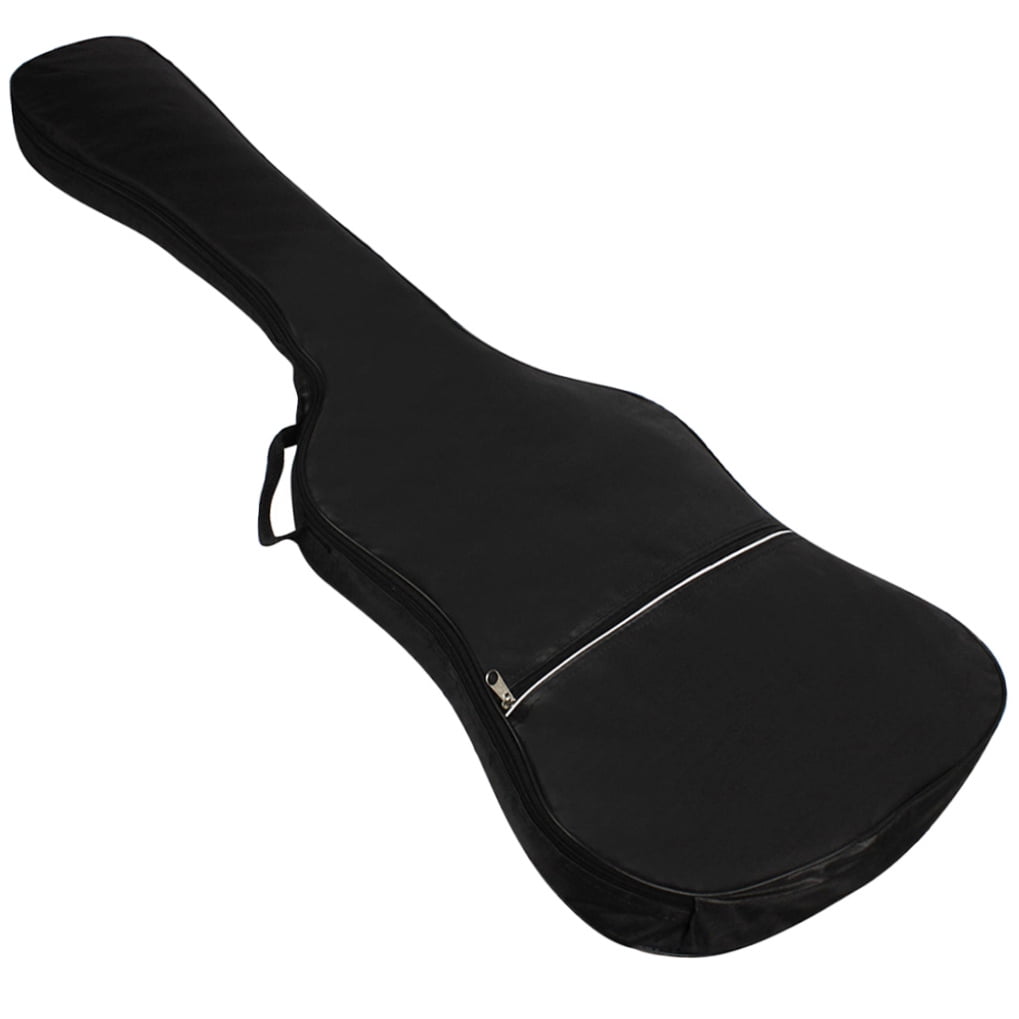 COMPUKAS 1Pcs Black Electric Bass Case for Travel and Home Use by Music Lovers Waterproof and Durable