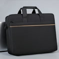 thumbnail image 4 of Qonioi 14 Inch Laptop Tote Bag, Lightweight Fabric Business Briefcase with Shoulder Strap, Computer Carry Case Bag, 4 of 7