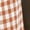 Orange, variant on Vivianyn HD Women's Gingham Plaid Shorts, Elastic Waist Button Casual Loose Fit Knee Length Bottoms,Orange,Size S-XXXL