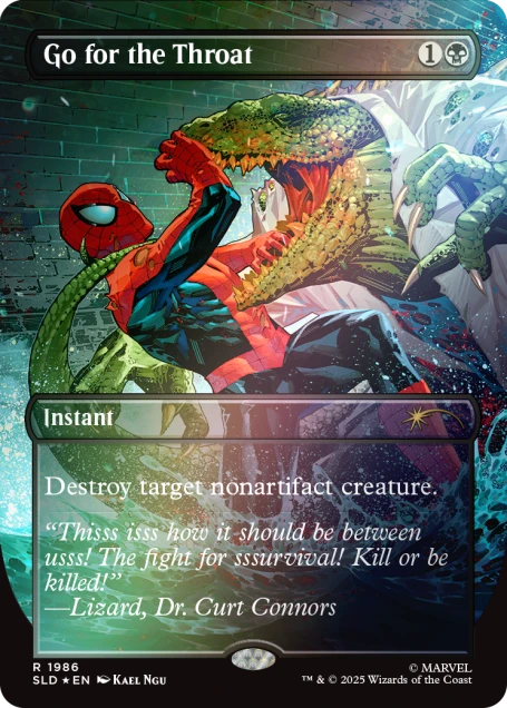 Magic the Gathering Secret Lair x Marvel's Spider-Man: Villainous Plots (Foil)