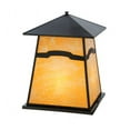 thumbnail image 2 of Meyda Tiffany 142972 Stillwater 4 Light 14" Tall Pier Mount Post Light - Brown, 2 of 5