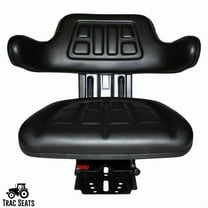 Black Tractor Suspension Seat Fits Massey Ferguson 255 265 270 271 274 275 285