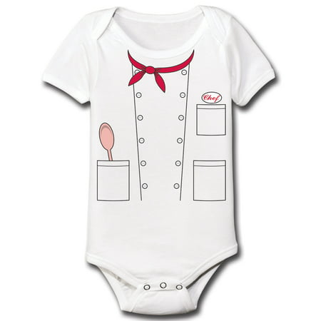 Chef's Coat Funny Cooking Show Cook Costume Humor Infant Baby One Piece