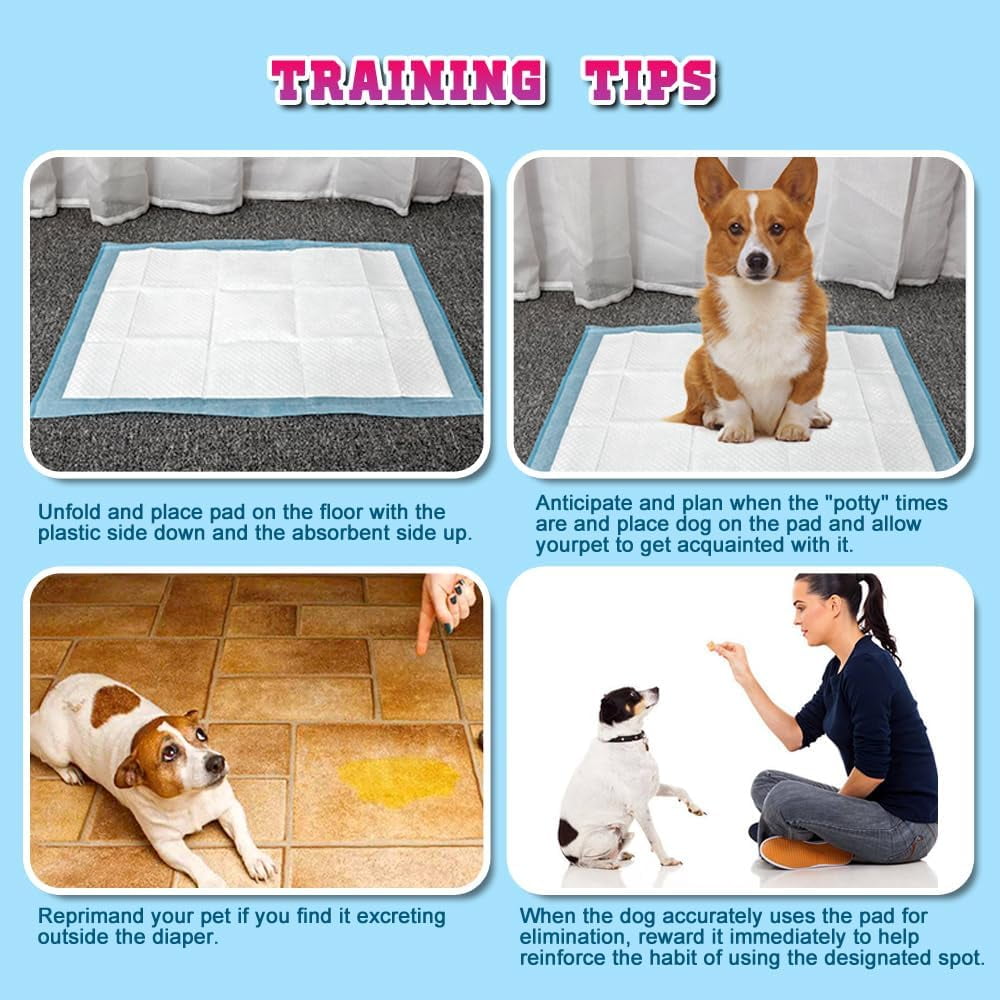 how to train puppies to use training pads