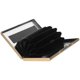 thumbnail image 5 of GOOHOCHY Tarjetero delgado de acero inoxidable para hombre y mujer, cartera metálica portátil con 6 ranuras, organizador de tarjetas de crédito para oficina y viajes., 5 of 8