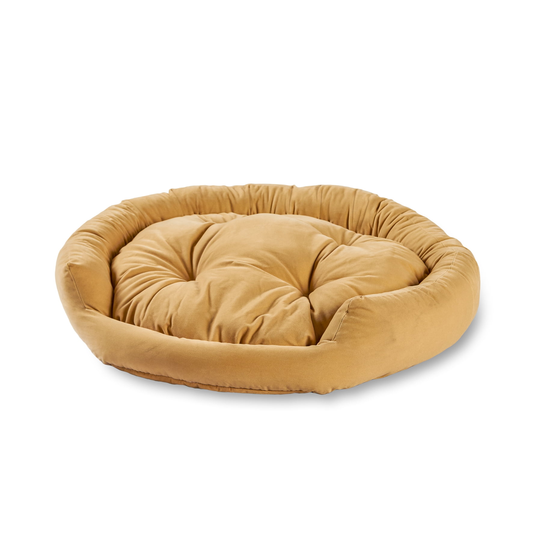 Happy Hounds Murphy Deluxe Donut Dog Bed, Buttercream, Large (42 x 42 in.)