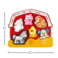 thumbnail image 6 of Fisher-Price Laugh & Learn Farm Animal Puzzle Shape Baby Toy with Music & Sounds, Ages 1-3 Years, 6 of 7
