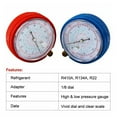 thumbnail image 6 of 2PCS Low High Pressure Gauge R22 R404A R134A R410A Air Conditioner Manifold Gauge Tool Accessories ,Portable, 6 of 6