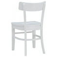 thumbnail image 6 of Linon Farren Solid Wood Set of Two Chairs in White, 6 of 15