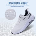 thumbnail image 6 of JOYFON Arch Support Womens Walking Shoes Orthotic Athletic Sneakers for Plantar Fasciitis Foot Pain Relief Tennis Shoes BlackWhite Size 11, 6 of 6