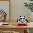 thumbnail image 3 of Cartoon Panda Piggy Bank Decorative Cartoon Money Saving Pot Tabletop Ceramic Coin Container, 3 of 6