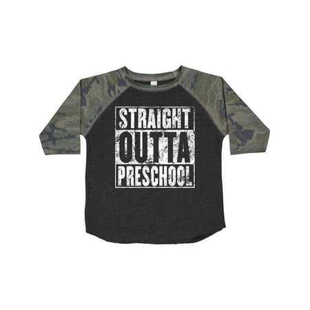 

Inktastic Straight Outta Preschool Gift Toddler Boy or Toddler Girl T-Shirt