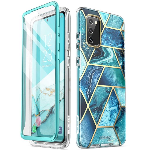 i-Blason Cosmo Étui pour Samsung Galaxy S20 FE 5G (Sortie 2020), Étui Pare-Chocs Mince et Élégant avec Fonction Intégrée