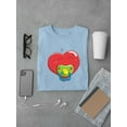 thumbnail image 3 of Young Heart T-Shirt Men -Engin Selcuk Designs, Male 3X-Large, 3 of 4