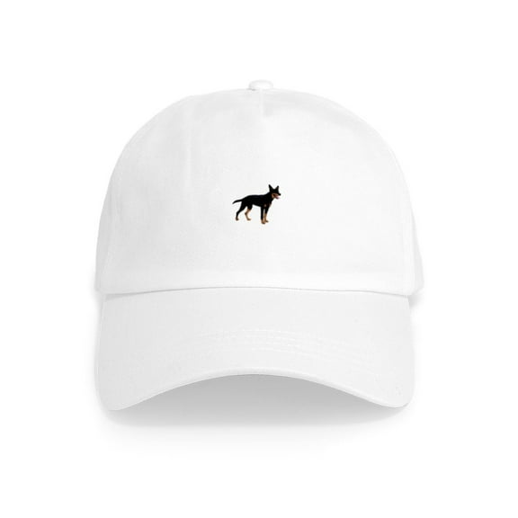 CafePress - Australian Kelpie Cap - Adjustable 100% Brushed Unisex Casual Cotton Baseball Cap, Beige, 1