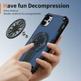 thumbnail image 3 of Dteck Magnetic for iPhone 11 Case, Compatible with MagSafe, Military Grade Dropproof with Invisible Stand Dual Layer Shockproof Phone Cover for iPhone 11,Blue, 3 of 6