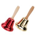 thumbnail image 2 of 2Pcs Wooden Handle Handbells Decorative Jingle Bells for Party Restaurant Decor, 2 of 9