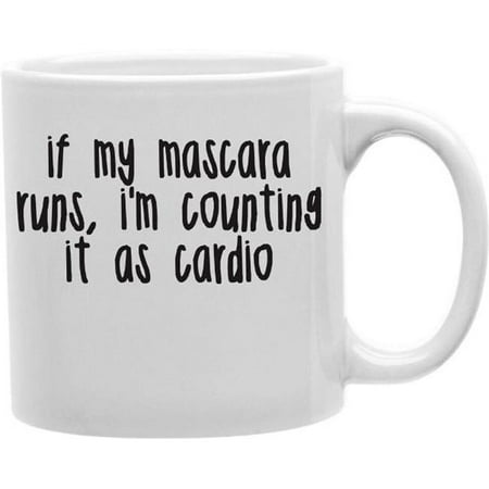 

Imaginarium Goods CMG11-EDM-CARDIO Everyday Mug - If My Mascara