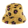 thumbnail image 2 of Niñas Adultos Mujer Sombrero de cubo Lindo Sombrero de pescador Gorra esponjosa amarillo Zulema sombrero de pescador de mujer, 2 of 8