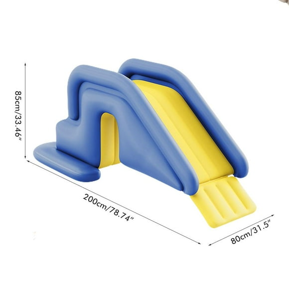 Inflatable Slide,Inflatable Water Slide Compact Inflatable Water Slide Climbing Water Slide Enhanced Durability