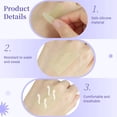 thumbnail image 3 of PinesC 4 Rouleaux de Ruban pour Cils, Ruban pour Extensions de Cils, Ruban pour Cils Coloré Ruban pour Extensions de Cils Ruban de Maquillage Ruban Médical Ruban pour Peau Sensible Fournitures pour Cils pour Extensions de Cils, 3 of 5