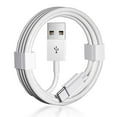 thumbnail image 2 of USB-A to USB-C Cable 3FT Charging & Data Sync, Universal Compatibility White, 2 of 4