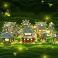 thumbnail image 4 of Suzhou Garden puzzle micro particle assembly type building block ethnic style building block toy, 4 of 9
