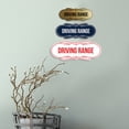 thumbnail image 2 of Signs ByLITA Designer Driving Range Sign (Blue) - Small, 2 of 8