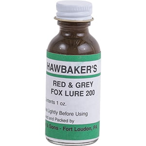 Hawbakers Red and Grey Fox Lure 200 1 oz.