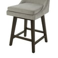 thumbnail image 6 of CHITA 26 inch Swivel Bar Stools, Counter Stools, Fabric in Gray, 6 of 6