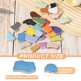 thumbnail image 2 of Uxcell 250g/0.55LB Irregular Ceramics Mosaic Tiles, 0.79"-1.57" Mosaic Stained Tile Broken Porcelain Pieces Stones Bulk for DIY Craft Making Vases Home Decoration, Blue Series, 2 of 6