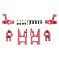 thumbnail image 4 of Piezas de dirección Zulema de suspensión para WLtoys 12428 12423 rojo, 4 of 6
