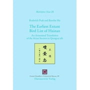 The Earliest Extant Bird List of Hainan : An Annotated Translation of the Avian Section in Qiongtai Zhi (Hardcover)