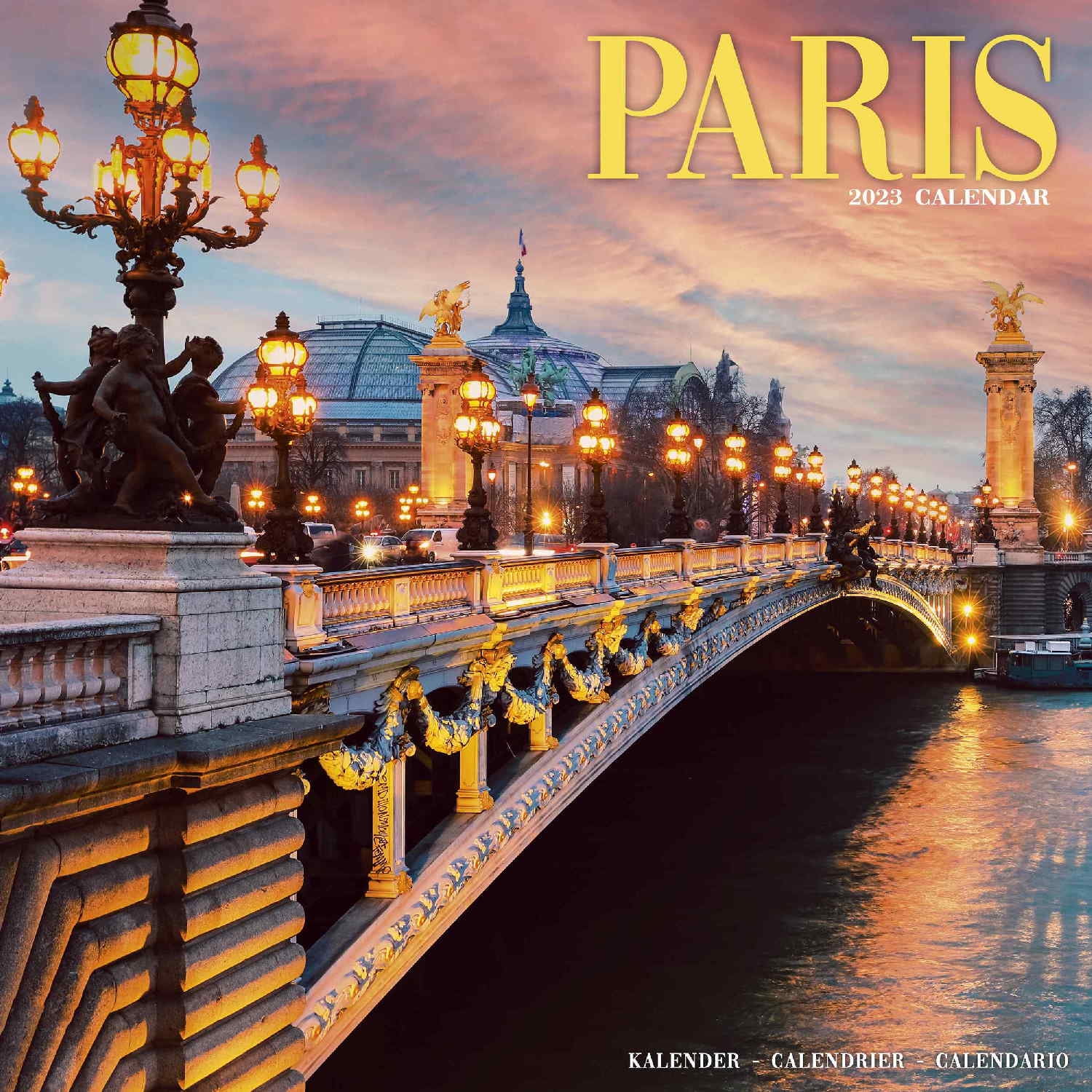 Paris Calendar 2023 - Paris Premium Wall Calendar 2023 - Walmart.com