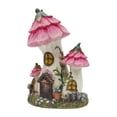 thumbnail image 2 of Figura de resina con forma de para decoración de jardín, microadorno paisajístico DIY, accesorios para jardín de hadas, terraza y patio. Rosa, 2 of 8