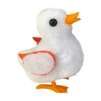 Walking and Quacking Duck Plush Toy with Moving Tail Electronic Pet Interactive Animal for 3-4 Years (Pink, White, Yellow)