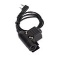 thumbnail image 1 of Cable conector de auriculares para walkie talkie, adaptador de radio walkie talkie Cable adaptador de radio walkie talkie Cable adaptador PTT elaborado por expertos, 1 of 8