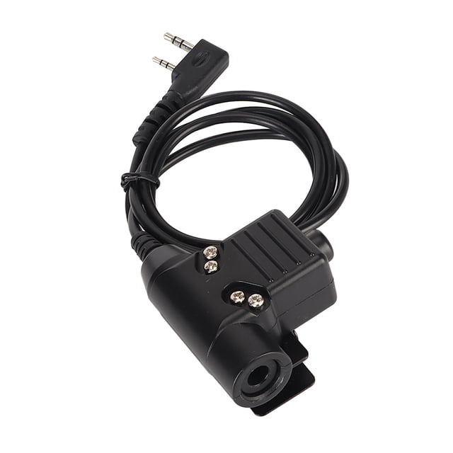 Cable conector de auriculares para walkie talkie, adaptador de radio walkie talkie Cable adaptador de radio walkie talkie Cable adaptador PTT elaborado por expertos