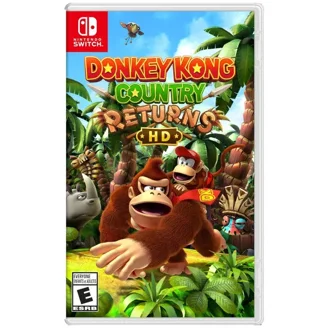Nintendo Donkey Kong Country Returns HD, Nintendo Switch, 2D