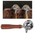 thumbnail image 3 of GUOOL Support de Porte-Café Sans Fond 58mm Double Bouche Machine à Café Fine Pièces de Rechange pour Cafetière, 3 of 9