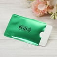 thumbnail image 5 of Uxcell Protector NFC Holder RFID Blocking Credit Card Sleeves Light Green 20Pack, 5 of 5